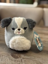 Peluche morbido carino Squishmallows Malu the Shih Tzu originale
