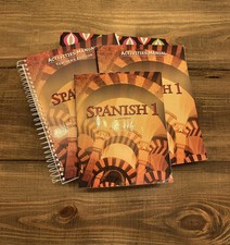 BJU Press Spanish 1 COMPLETE SET Textbook, Activity Man., T.E., Handouts 2nd Ed 