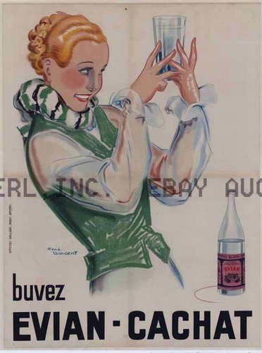 Evian cachet anni acqua - '10,