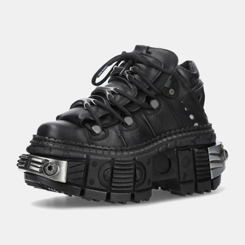 Scarpe con suola - tank, retrò