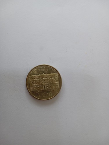 Moneta 200 lire - moneta,