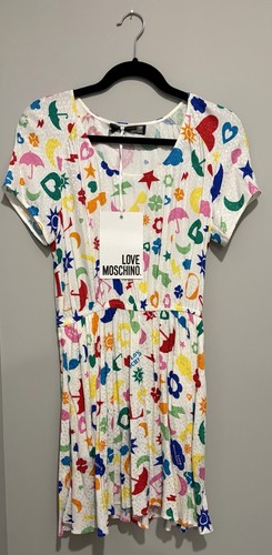 Abito love moschino bianco - abito,