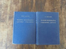 Nuovo Dizionario Latino Italiano e Italiano Latino di C. Mariano e G. Angelini.