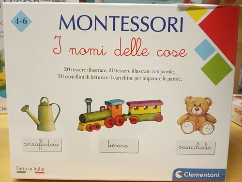 Montessori giochi educativi