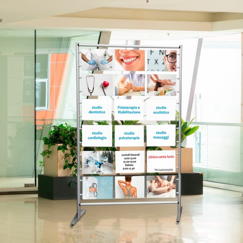 Espositore porta offerte - porta, con