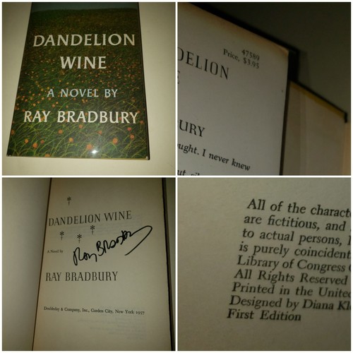 Signed dandelion wine ray - signed,