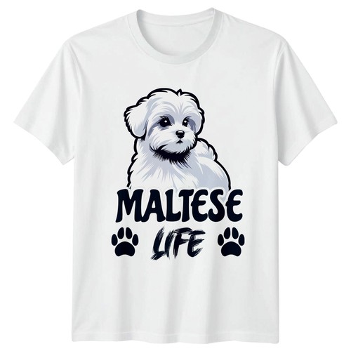 Maglietta maltese life - maglietta,