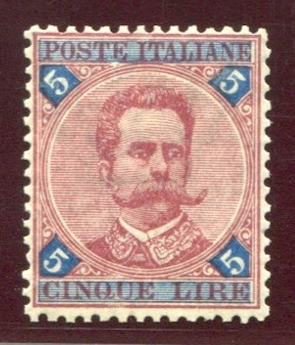 1891 italia regno lire - 5,