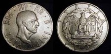 ITALY 1936 R 2 Lire XF