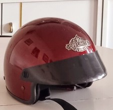Casco Jet Senza Visiera E3 Omologato Italia B12 Off Limits Medium 57 Anni 2000
