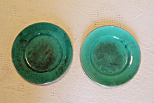 Pair decorated plates in - plates,