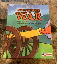 National Park War Card Game US
