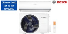 Climatizzatore  Condizionatore 18000 Btu  Bosch Inverter  A++/A+ CL2000-SET53WE