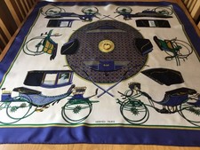 Sciarpa seta hermes vintage - seta,