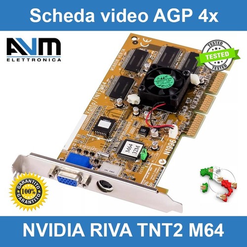 Scheda video agp nvidia - video,