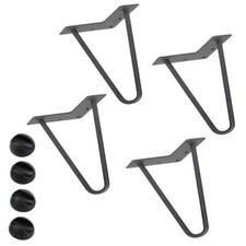 4x Gambe Piedi Tavolo Piedini