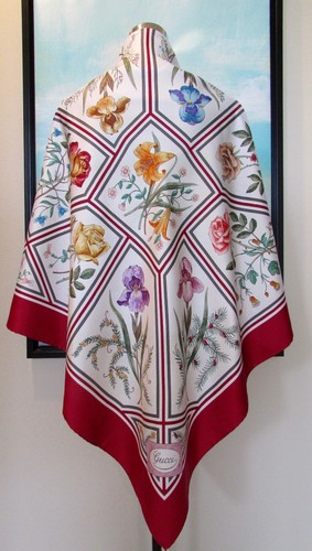 Sciarpa seta vintage gucci - sciarpa,