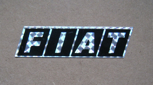 Adesivo originale epoca - originale, fiat