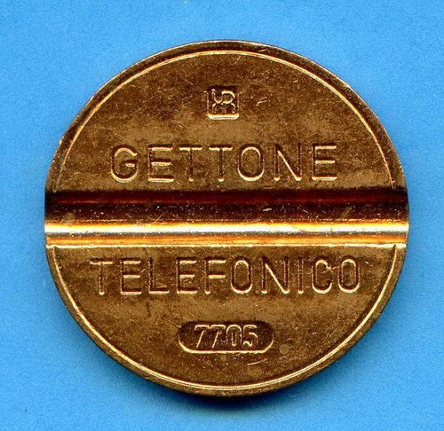 Gettone telefonico come nuovo - telefonico,