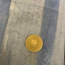 Moneta 50 centesimi euro  Rara Del 2002