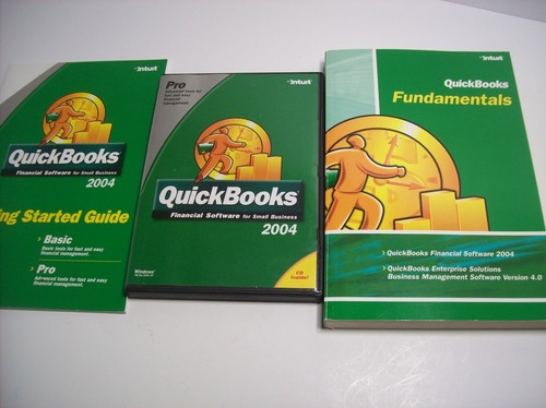 Intuit quickbooks pro - pro, 2004