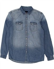 Camicia uomo denim CLOCK HOUSE
