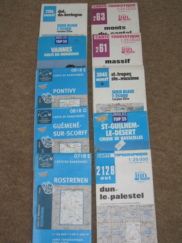 France ign walking maps - walking,