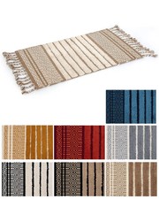 Tappeto etnico con frange - tappeto,
