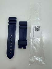 PANERAI CINTURINO IN CAUCIU' XS  BLU NUOVO 22/20 MM  REFERENZA MXE07XCF