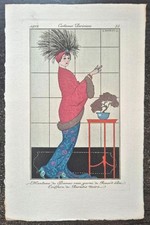 George BARBIER Pochoir Mode