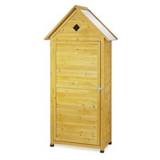 Armadio portascope in legno da