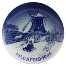 ROYAL COPENHAGEN BING&GRONDAHL PIATTO DI NATALE 1996 ORIGINALE PORCELLANA PRIMA 