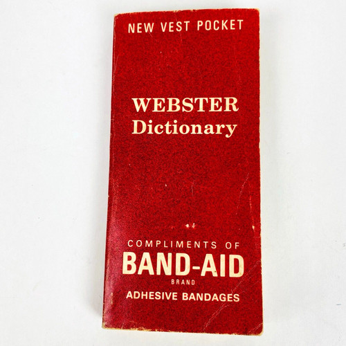 1957 websters new - 1957, vest