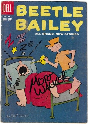 Mort walker firmato beetle - walker,