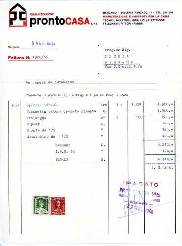 Bergamo galleria fanzago - fanzago, 17