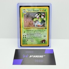 CARTA POKEMON ERIKA‘S VENUSAUR HOLO 4/132 - ENG - GYM CHALLENGE - EXCELLENT