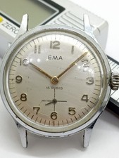 Orologio Vintage EMA Cal. Cupillard 233-60 del 1960 prodotto in Francia funzionante molto bene 