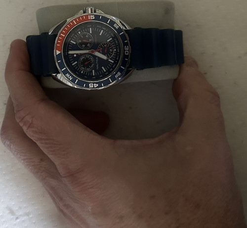 Nautica chronograph blue - chronograph,