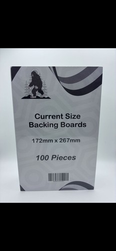 100 comic back boards - comic,