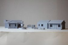 Set cabina scala HO 8 pezzi -