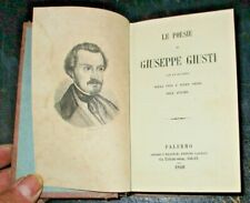 LE POESIE DI GIUSEPPE GIUSTI -