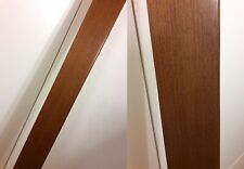 Zoccolino Battiscopa in legno multistrato impiallacciato Teak    100x13mm   58m