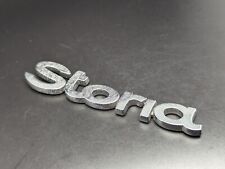 RENAULT CLIO STORIA LOGO SIGLA EMBLEMA FREGIO STEMMA SCRITTA BADGE TARGA NOME