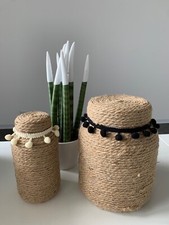 Coppia barattoli Porta capsule e palette caffè o biscotti e sacchetti cane