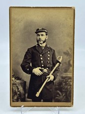 Antica carta gabinetto ufficiale navale americano spada uniforme W. Fricke Bowery NY foto