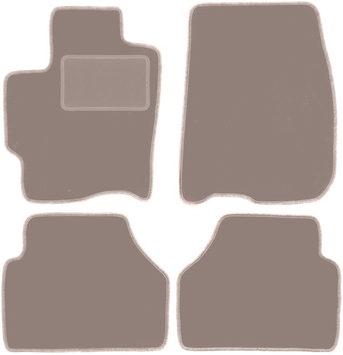 Tappetini velluto beige - tappetini, in