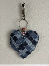 Portachiavi cuore cuscino