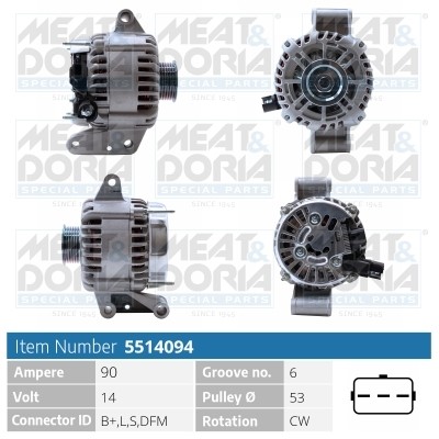 Generatore alternatore meat - generatore,