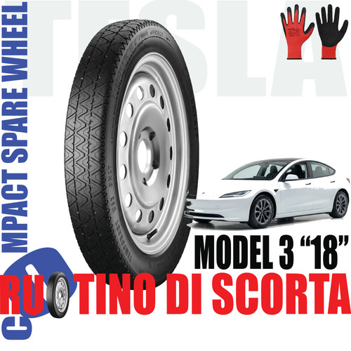 Kit ruotino scorta 18 - ruotino,