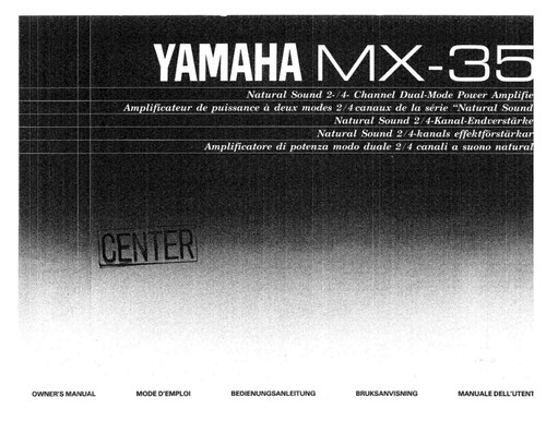 Yamaha amplificatore - yamaha,